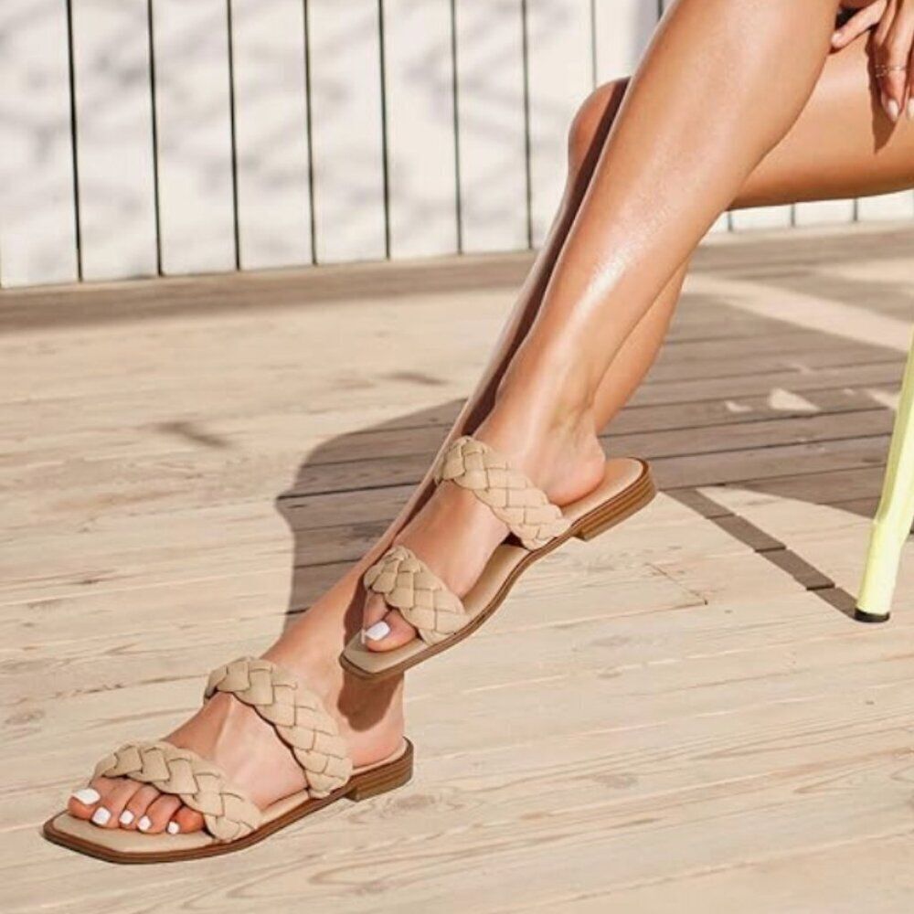 DREAM PAIRS Women's Braided Sandals